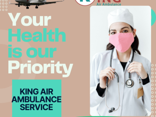 Air Ambulance Service in Kolkata By King- Well Equipped with Medical Services