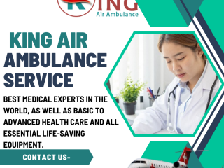 Air Ambulance Service in Indore by King- Get a Medical Air Transportation