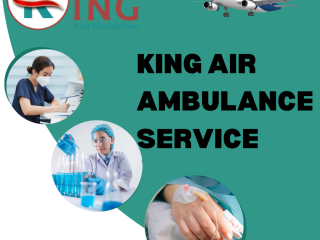 King Air Ambulance Service in Lucknow At Low Cost