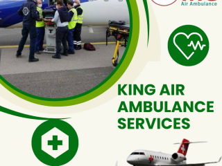 King Air Ambulance Service in Kharagpur With Good Medical Facilities