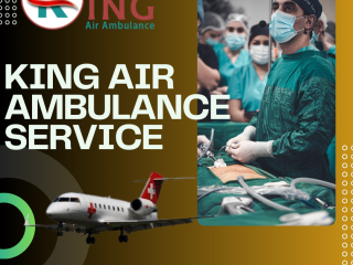 King Air Ambulance Service in Kanpur With Professional Medical Staff
