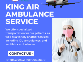 Air Ambulance Service in Gorakhpur by King- World-Class Air Ambulance Service