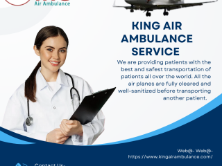 Dedicated Medical Evacuation Air Ambulance Service in Nagpur by King