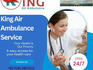 Personalized care Air Ambulance Service in Hyderabad by King