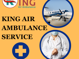 KING AIR AMBULANCE SERVICE IN ALIGARH  MEDICAL SUPPORT