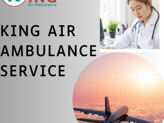 KING AIR AMBULANCE SERVICE IN VISAKHAPATNAM  FAST SERVICES