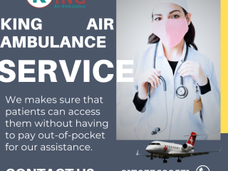 Air Ambulance Service in Bhubaneswar by King- Hi-tech Features