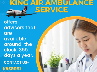Air Ambulance Service in Bangalore by King- 24/7 Assistance for Patients