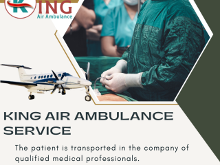 Air Ambulance Service in Bhopal by King- Bed-to-Bed Secure