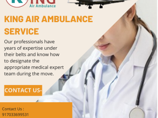 Air Ambulance Service in Dibrugarh by King- Get a Safe Patient Transfers
