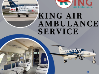 KING AIR AMBULANCE SERVICE IN AMRITSAR  EXPEREINCED STAFF