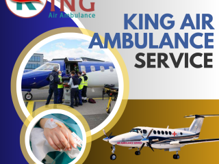 KING AIR AMBULANCE SERVICE IN ALIGARH  LATEST FACILITIES