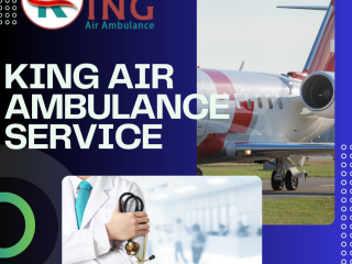 KING AIR AMBULANCE SERVICE IN AHMEDABAD  ADVANCE LIFE SUPPORT