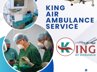 Compassionate Air Ambulance Service in Vishakhapatnam by King