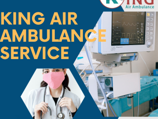 KING AIR AMBULANCE SERVICE IN LUCKNOW  EMERGENCY CARE