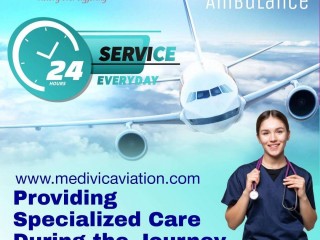 Use Incredible Medical Air Ambulance Services in Ranchi by Medivic