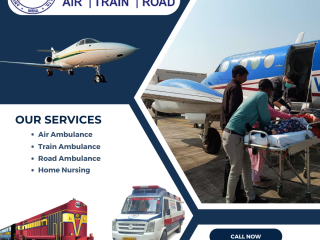 Ansh Train Ambulance Service in Kolkata Equipped with Advanced Medical Equipment