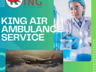 FULLY FURNISHED AIR AMBULANCE SERVICE IN COIMBATORE BY KING