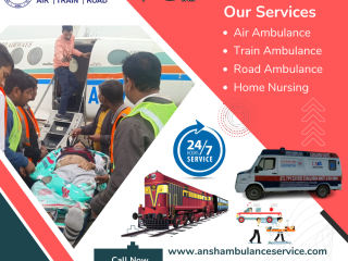 Get Ansh Train Ambulance Service in Patna - Along With All Types of Medical Advantages