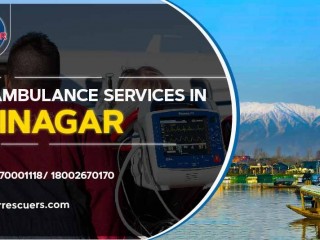 Air Ambulance Services In Srinagar  Air Rescuers