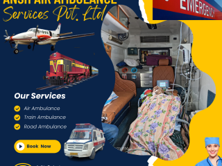 Ansh Train Ambulance Service in Kolkata  With Fully Trained and Skilled Team