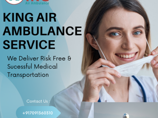 Experienced transportation Air Ambulance Service in Kanpur by King