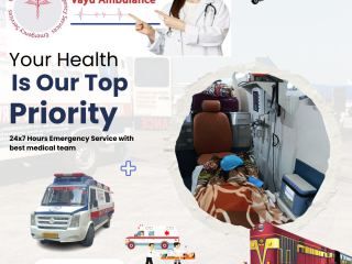 Vayu Road Ambulance Services in Danapur - With Reliable Emergency Medical Transfer Facilities