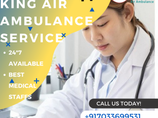 Air Ambulance Service in Gorakhpur by King- World-Class Medical Equipment