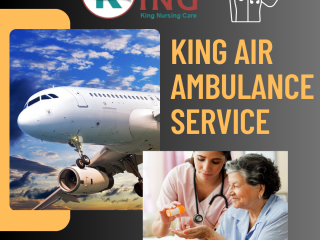 KING AIR AMBULANCE SERVICE IN ALIGARH  URGENT MEDICAL CARE