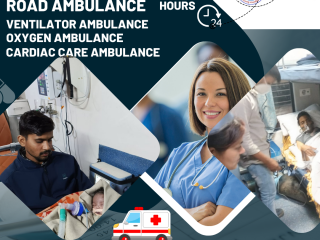 Vayu Road Ambulance Services in Patna - With Well-Skilled Medical Professionals