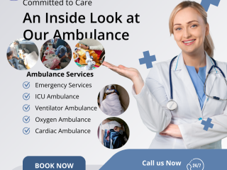 Vayu Road Ambulance Services in Ranchi - With Advanced Life-Support Systems