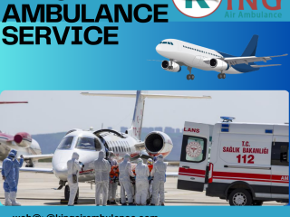KING AIR AMBULANCE SERVICE IN SILCHAR  EMERGENCY CARE