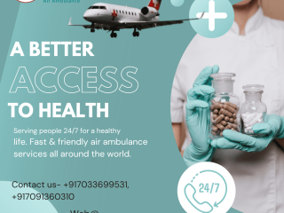 Air Ambulance Service in Guwahati by King- Highly Qualified Staff