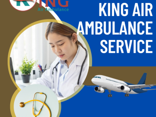 KING AIR AMBULANCE SERVICE IN SHILONG  TRAINED PARAMEDICS
