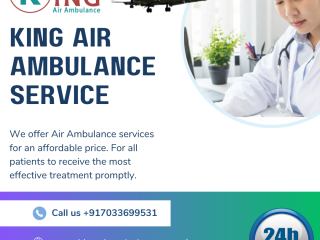 Air Ambulance Service in Varanasi by King- Best and Quick Responsive