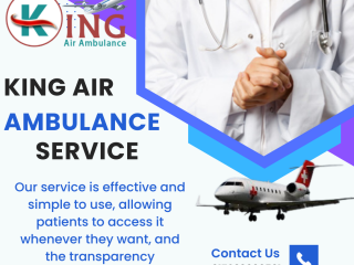 Air Ambulance Service in Bhubaneswar BY King- Low Cost and Rapid Emergency