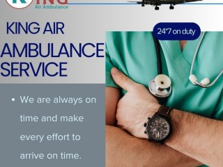 Get a Best Patient Care Air Ambulance Service in Nagpur by King