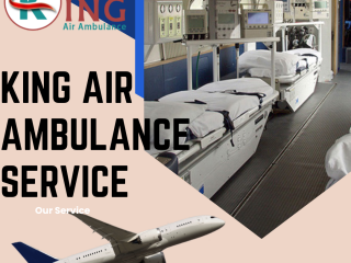 KING AIR AMBULANCE SERVICE IN BAGDOGRA  EXCELLENT AIRCRAFT