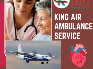 Risk Free Evacuation Air Ambulance Service in Agartala by King