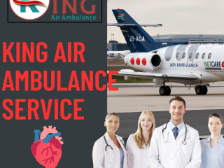 KING AIR AMBULANCE SERVICE IN AGRA  SAFE RIDE