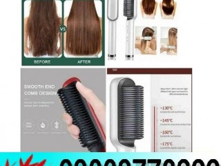 Straight Comb Temperature Control Hair Straightener in Karachi- 03003778222