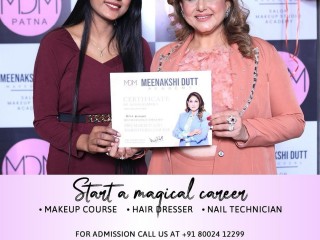 Enhance Your Skills Through The Makeup Artist Course in Patna by Meenakshi Dutt Makeovers & Academy