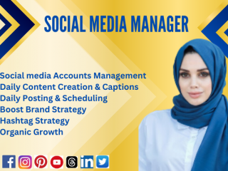 I will be your secrets Social manager and Content Creator