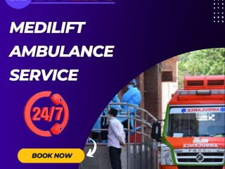 Medilift Ambulance Service in Shanti Nagar, Ranchi: Reliable