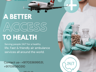 Air Ambulance Service in Jabalpur by King- Provides Well-Organized Ambulances