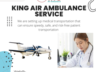 Air Ambulance Service in Dimapur by King- Trusted Charter Aircraft Air Ambulance