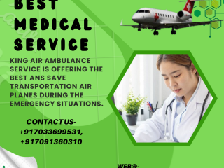 Air Ambulance Service in Brahampur by King- Most Comfortable and Relaxed Transfer