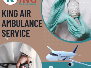 Safe & Reliable Air Ambulance Service in Guwahati by King