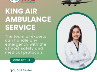 Air Ambulance Service in Sri Nagar by King- Delivered Proper Medical Care