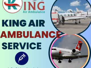 Opt Medical Air Ambulance in Raipur by King Air